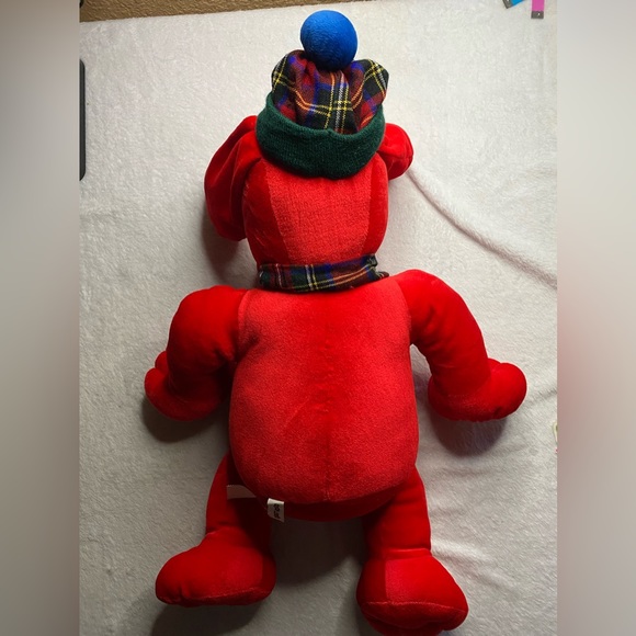 RARE JINGLE BIG RED DOG VINTAGE COMMONWEALTH 24" CHRISTMAS PLUSH NWT Gottschalks - Picture 4 of 7